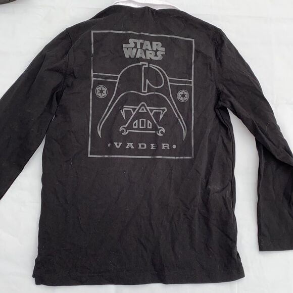GAP black Dark Vader long sleeve shirt youth Med - Picture 3 of 5